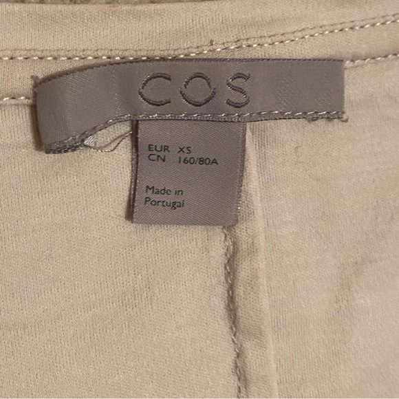 COS 100% Cotton Long Sleeve T Shirt - Picture 3 of 10